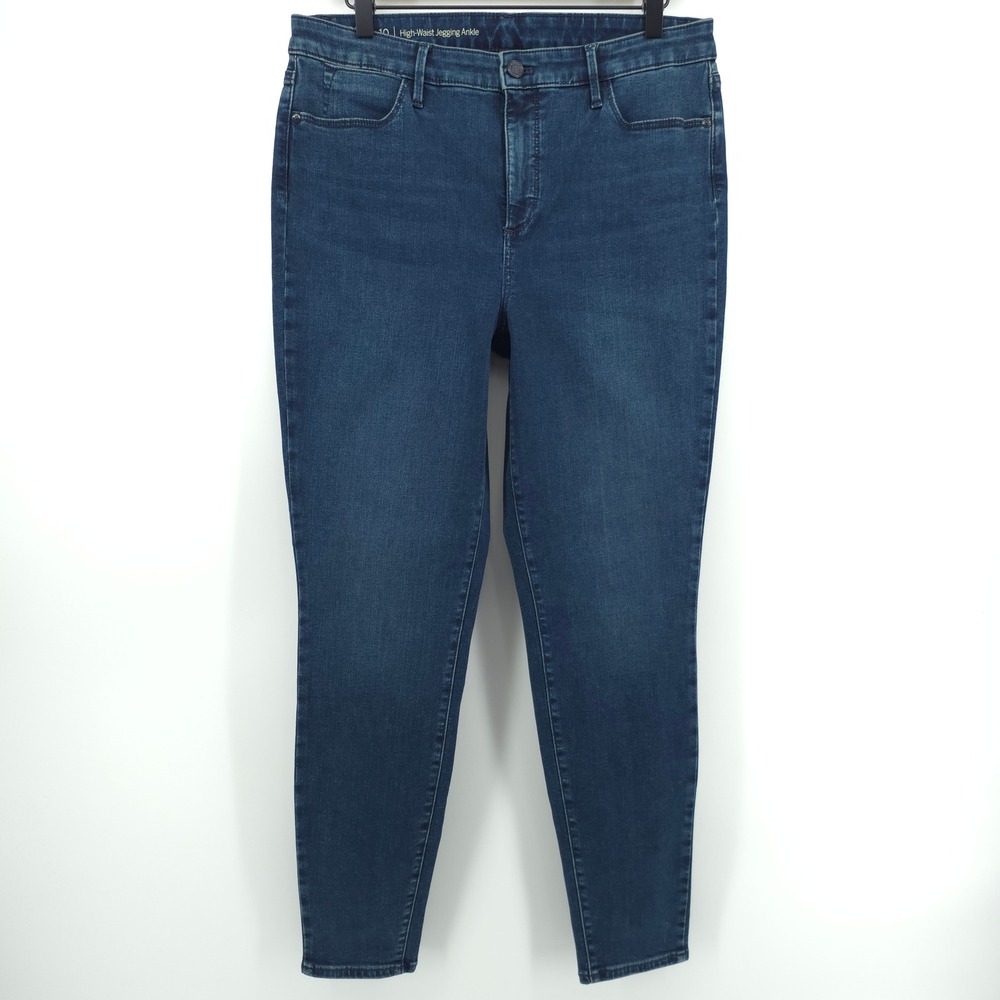 Talbots Flawless High-Waist Jegging Ankle Women's Jeans 10 Blue